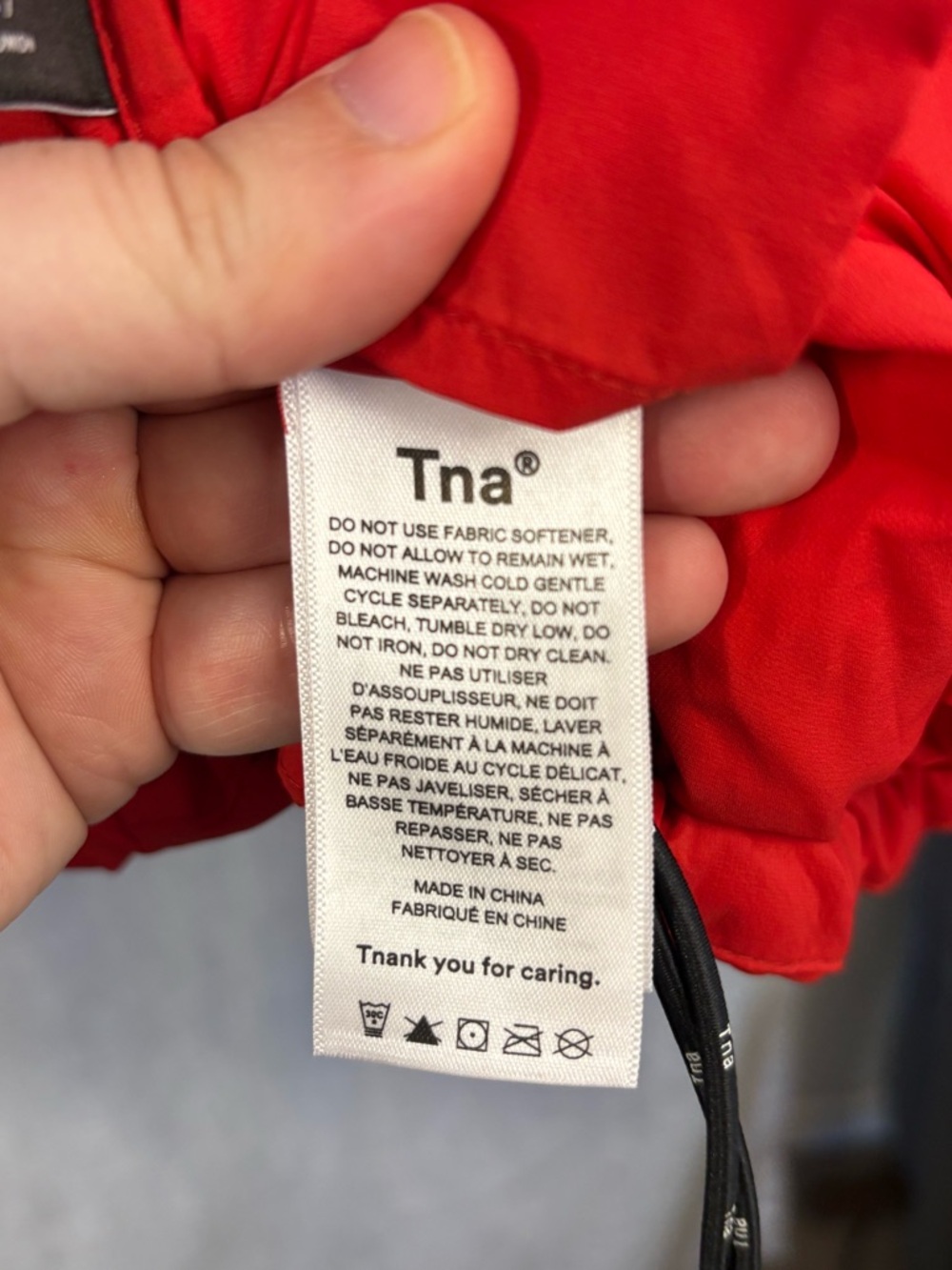 Aritzia TNA Mr. Super Puff™ Jacket – Men’s Medium – Like New – Red - Picture 7 of 15